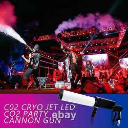 Led CO2 Jet Machine With RGB Color Led CO2 Gun DJ Stage Equipment CO2 Gun