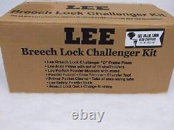 Lee Challenger Breech Lock Single Stage Press Kit LEE 90030 OPEN BOX