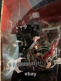 MCFARLENE TOYS Motley Crue SHOUT AT THE DEVIL DELUXE BOX SET FIGURES WITH STAGE