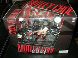 McFarlane Motley Crue Shout At The Devil Deluxe Box Set Figures &Stage Sealed K3