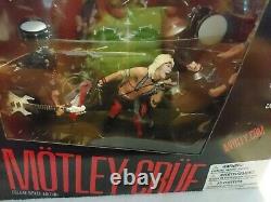 McFarlane Motley Crue Shout At The Devil Deluxe Box Set Figures & Stage UNOPENED
