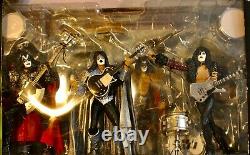 Mcfarlane Limited Edition Box Set Kiss Creatures with Stage NIB