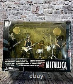 Metallica Harvester Of Sorrow McFarlane Action Figures & Stage Set Boxed 2001