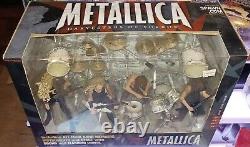 Metallica Harvesters of Sorrow NEW Mint Mcfarlane Limited Edition Stage Box Set