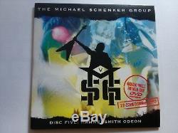 Michael Schenker Group MSG Walk the Stage the Official Bootleg Box Set CD DVD