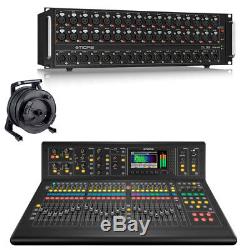 Midas M32IP Digital Mxer with DL32 Digital Stage Box & CAT5E Cable 164 ft