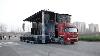 Mobile Stage Manufacturer Huayuan Hydraulic Stage Truck Trailer For Concert Elections Crusade Events