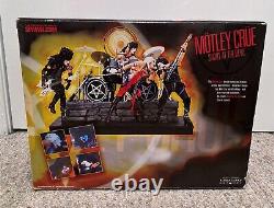 Motley Crue 2004 McFarlane Toys Box Set Shout at the Devil Figures & Stage MISB