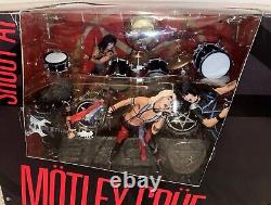 Motley Crue 2004 McFarlane Toys Box Set Shout at the Devil Figures & Stage MISB