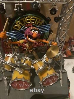 Muppet Show 25 years Electric Mayhem Stage with Animal And Dr Bunsen Honeydew