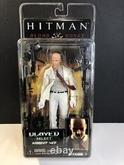 NECA Player Select Stage 1 Agent 47 HITMAN Blood Money Action Figure 2006