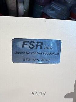 NEW FSR Electrical Floor Box For Stage & Computer Floors OAK SANDTEX FL-1500
