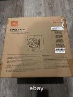 NEW JBL STAGE 800BA 8in. Ported Enclosed Car Subwoofer Box With Built-In AMP