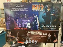 NEW KISS Creatures Figures Limited Edition McFarlane Boxed Set Rare 2002 Stage