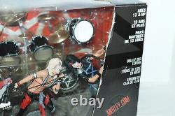 NEW McFarlane Motley Crue Shout At The Devil Deluxe Box Set Figures & Stage RARE