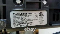 NEW NO BOX Chef's Choice Model 15XV 3 Stage Electric Knife Sharpener