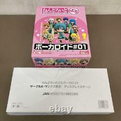 Nendoroid Petit Vocaloid Series 01 BOX 12 Pieces & Display Stage Set NEW