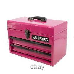 New Astro Products Compact Tool Box 2-stage Pink Limited Color Japan