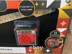 New F-A-O SCHWARZ STAGE STARS ELECTRIC GUITAR AND POWERFUL MINI AMP IN BOX Kids