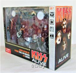 New McFarlane Kiss Alive Figures Boxed Set Stage Instruments Lighting 2002