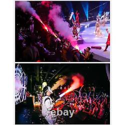 New Nightclub Bar Party RGB Led DJ Stage Co2 Jet Machine Effect Fogger Smoke Gun