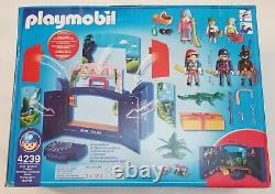 New Playmobil Take Along Puppet Theater Stage 4239 Sealed Box 2008 Theatre RARE