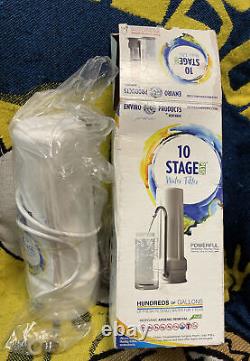 New Wave Enviro 10 Stage Plus Countertop Water Filter New In Box