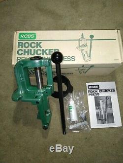 Nib RCBS RCll- Rock Chucker Single Stage Reloading Press withbox