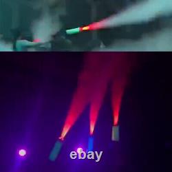 Nightclub Bar Party RGB Led DJ Stage Co2 Jet Machine Effect Fogger Smoke Gun US