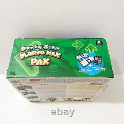 Nintendo Gamecube Dancing Stage Mario Mix Pak + Box VGC As New Free Postage