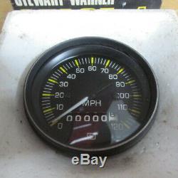 Nos Stewart Warner Stage 1 Mechanical Speedometer 120 Mph New In The Box