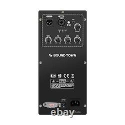 OPEN BOXSound Town 10 Coaxial 2-way Powered PA Stage Monitor Spk CARME-10MPW-R