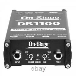 On-Stage DB1100Active Direct Box