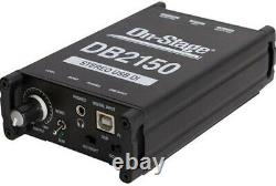 On Stage DB2150 Stereo USB DI Direct Box