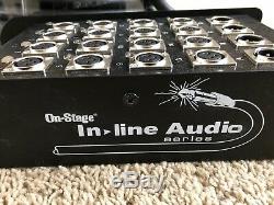 On Stage In-Line Audio Series Stage Snake Box(16 x 4, 100') Model SNK164100