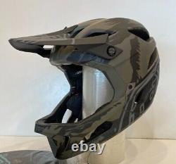 Open Box Troy Lee Designs Adult Stage MTB Helmet Brush Camo Military MD/LG