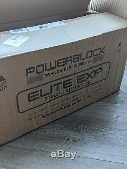 POWERBLOCK Elite EXP Stage 2 Kit (2020 Model)- NEW IN BOX NEVER USED