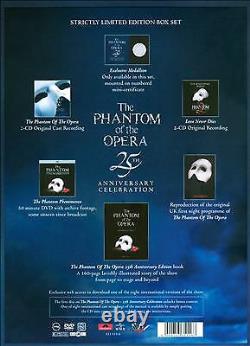 Phantom Of The Opera(25th Anniversary Col.)4 Cd+dvd New
