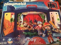 Playmobil 4239 Take Along Puppet Theatre Stage. BRAND NEW IN SEALED BOX