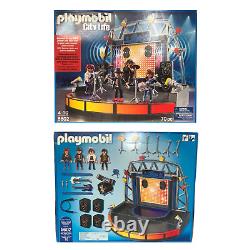 Playmobil Popstars! Concert Stage Pmmc City Life New MP3 Function Boxed 5602