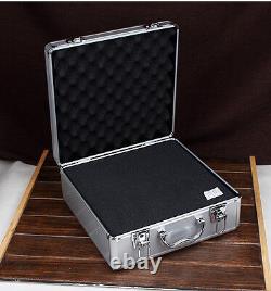 Portable Metallurgical Microscope + Moving Stage Magnetic base + Carrying Box