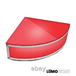 ProX XSA-2X2-8QR Lumo/Acrylic Stage 2'x'2x8 Dance Floor Platform Cube Light Box