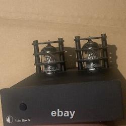 Project Tube Box S Phono Preamplifier Turntable Stage Preamp Mullard Tubes