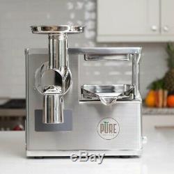 Pure Juicer brand NEW in sealed box never opened. Cold Press 2 Stage juicer