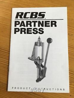 RCBS Partner Single Stage Press, New In the Box EXCELLENT