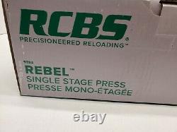 RCBS Rebel Single Stage Reloading Press 9353 NEW in Box
