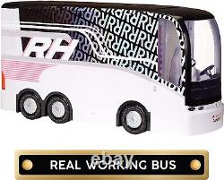 Rainbow High Dolls Vision World Tour Bus & Stage. 4-in-1 Light-Up OPEN BOX