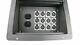 Recessed Stage Audio Floor Box with 12 XLR Mic Connectors & AC Outlets Elite Core