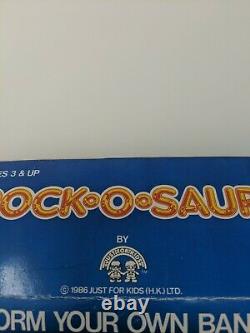 Rock O Saurs Live on Stage Flocked Just for Kids Rare Vintage 1986 Unopened Box