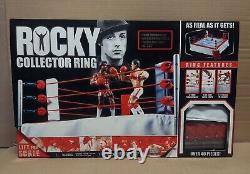 Rocky Collector Boxing Ring 11 Scale New JAKKS Pacific 2006